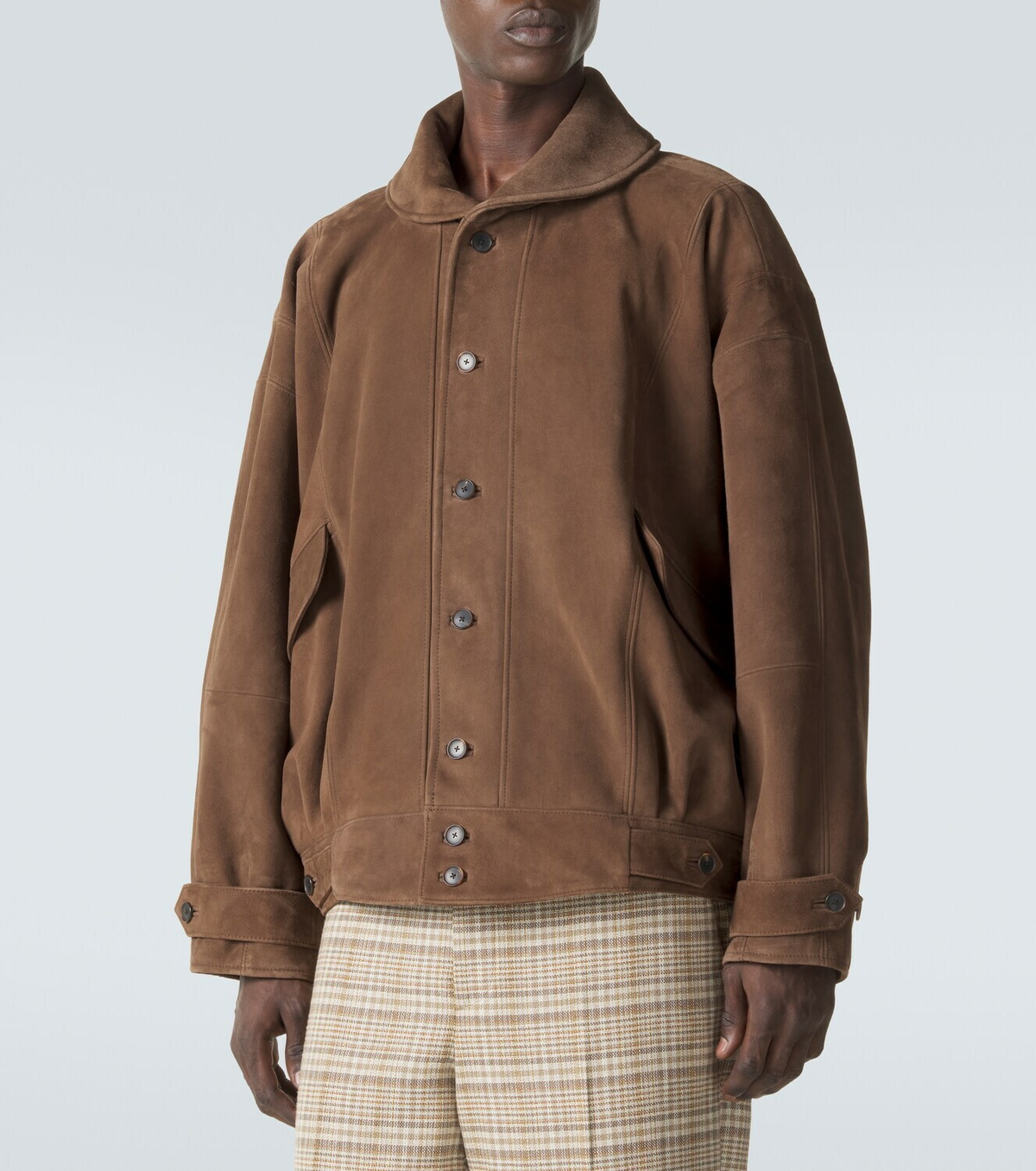Auralee Suede blouson jacket