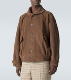 Auralee Suede blouson jacket
