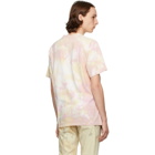 John Elliott Pink Tie-Dye University T-Shirt