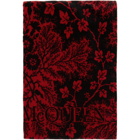 Alexander McQueen Red and Black Ivy Creeper Towel