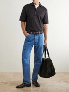 Zegna - Oasi Linen Polo Shirt - Brown