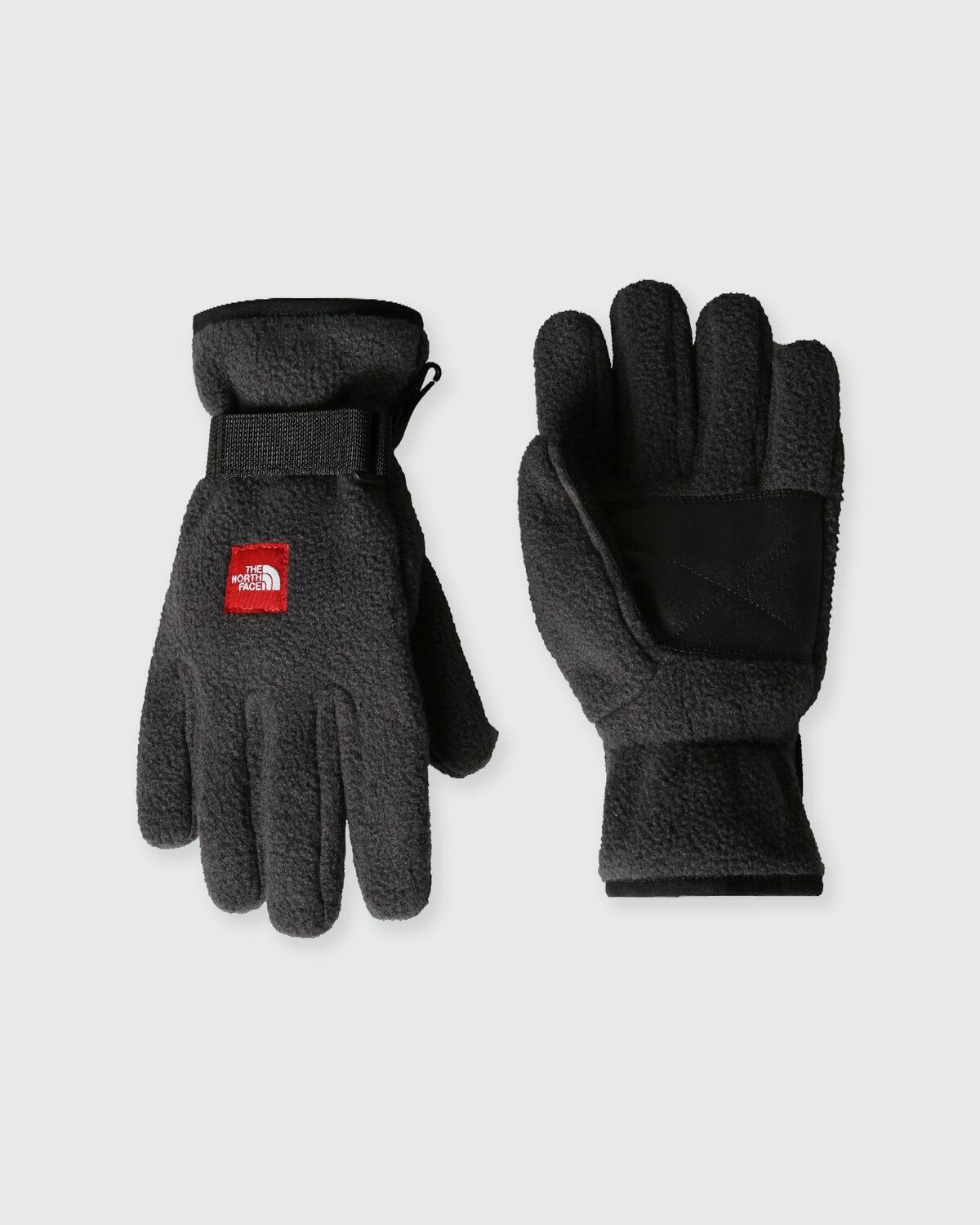 The North Face TNF Red Box Fleece Glove Black Mens Glofe