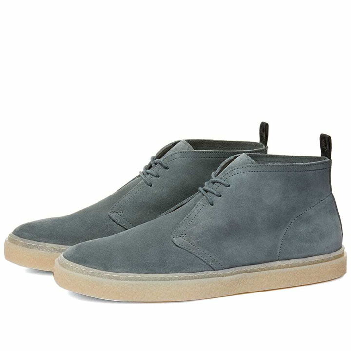 Photo: Fred Perry Men's Hawley Suede Boot in Airforce