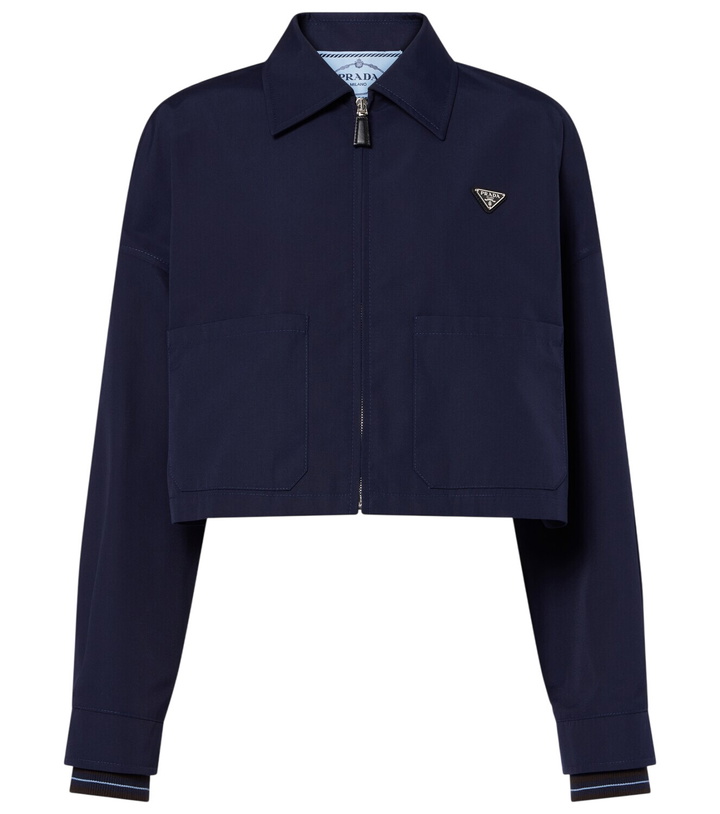 Photo: Prada Poplin blouson jacket