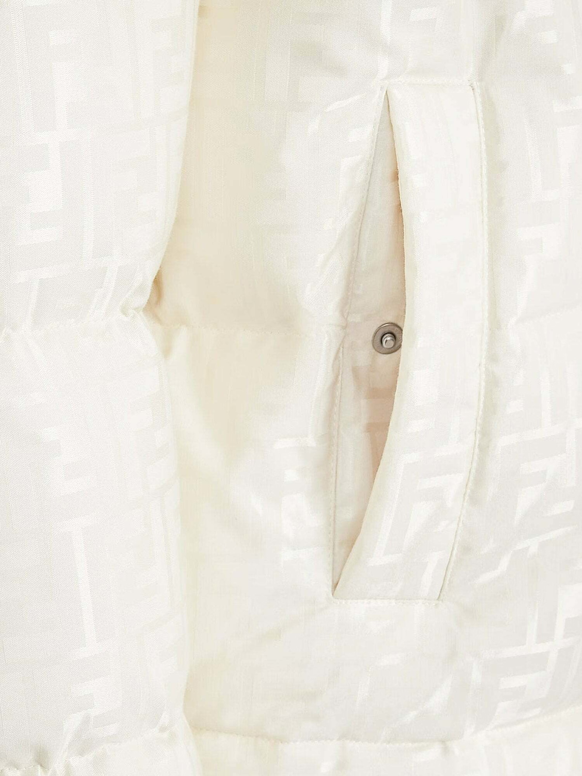Fendi Jacket White Womens Fendi