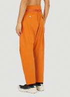 Relaxed Chino Pants in Orange