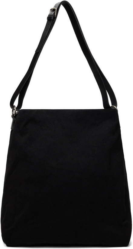 Photo: Dries Van Noten Black Large Canvas Bag