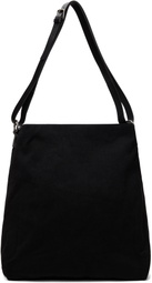 Dries Van Noten Black Large Canvas Bag