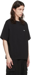 ADISH Black Cotton T-Shirt