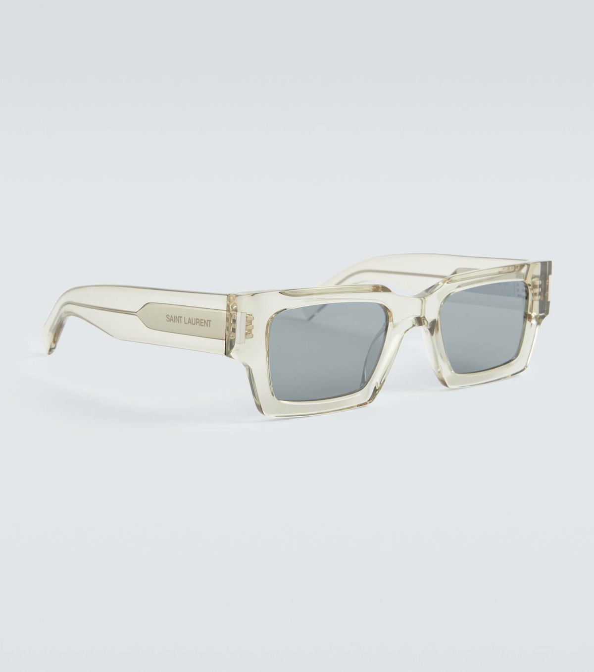 Amazon.com: Saint Laurent SL 572 Beige/Silver 50/22/145