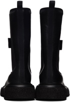 Max Mara Black English Chelsea Boots