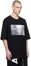 Balmain Black Hologram T-Shirt