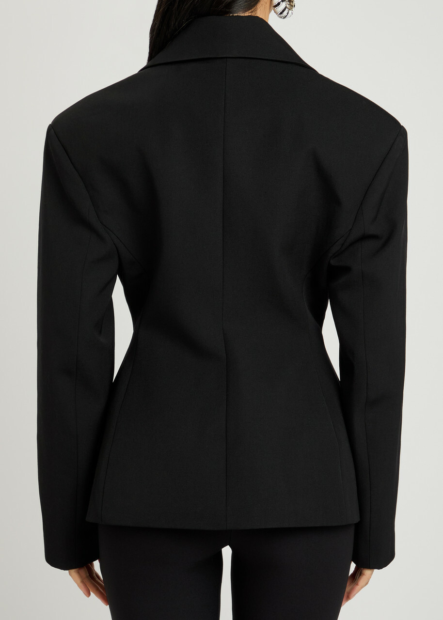 Jacquemus La Veste Norma Wool Blazer Black Jacquemus