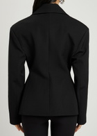 Jacquemus La Veste Norma Wool Blazer Black