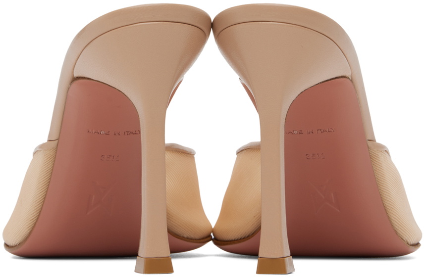 サンダル・ミュール AMINA MUADDI SHIONASLIPPER95 Sandals Beige MU24126S-Amina-Muaddi-Shiona-