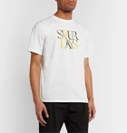 Saturdays NYC - Logo-Print Cotton-Jersey T-Shirt - White