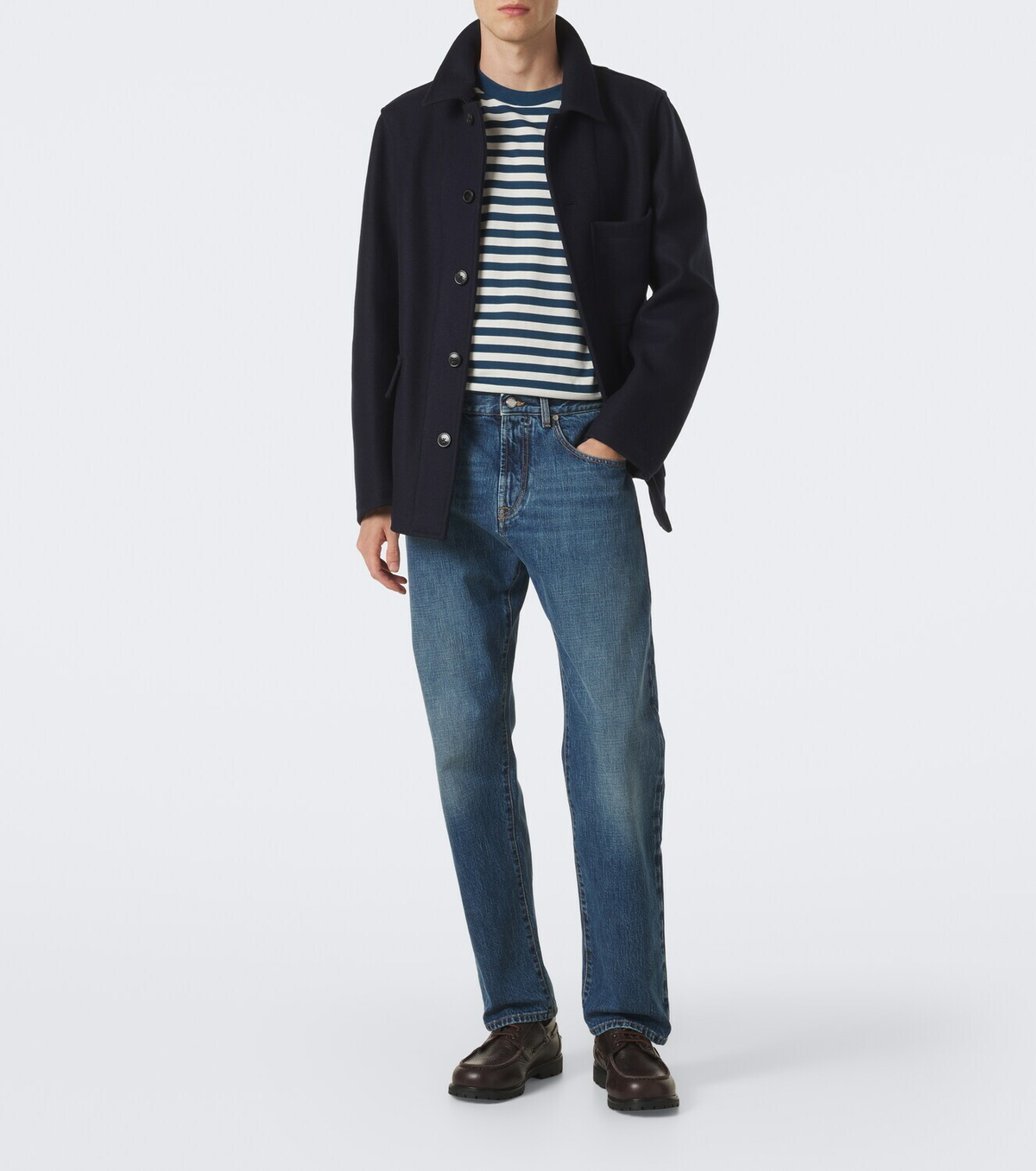 Burberry Ryan striped cotton jersey T-shirt