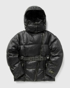 Ganni Shiny Nylon Puffer Jacket Black Womens Down & Puffer Jacket