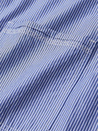 Orlebar Brown - Grasmoor Striped Cotton-Poplin Shirt - Blue