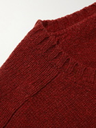 Anderson & Sheppard - Shetland Wool Sweater - Red