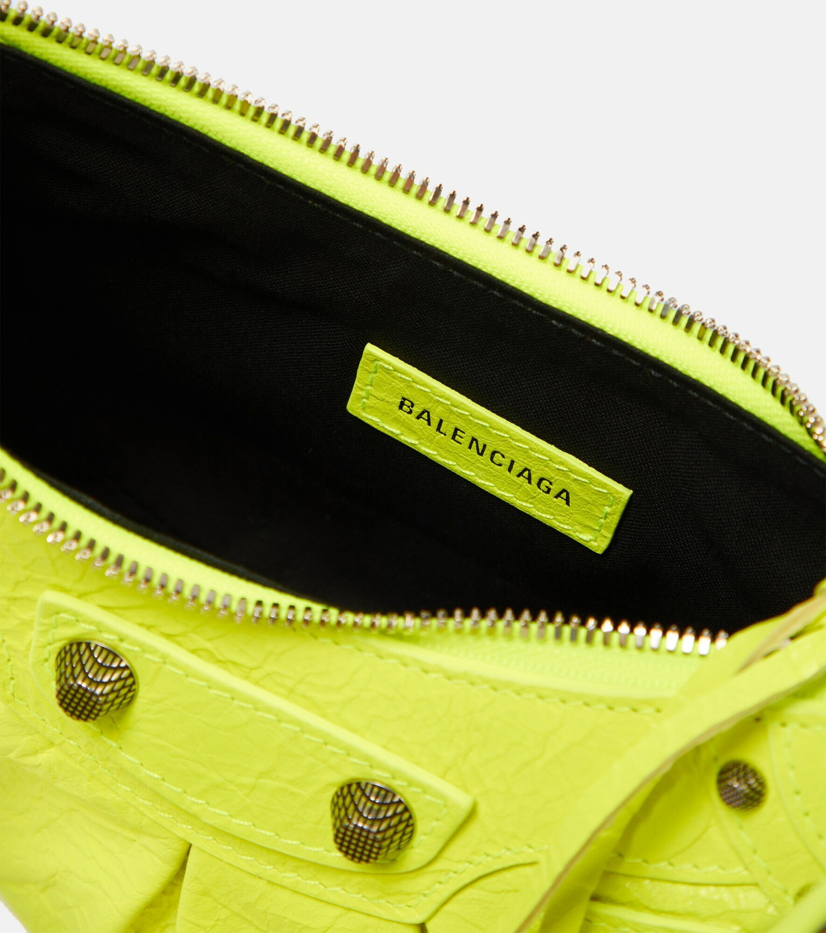トートバッグ BALENCIAGA Yellow Nappa Leather Le Cagole Xs Shoulder Bag s-l1200.jpg