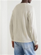 Faherty - Cloud Pima Cotton and Modal-Blend Jersey Henley T-Shirt - Neutrals