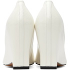 Maison Margiela White Heel-less Pump Heels