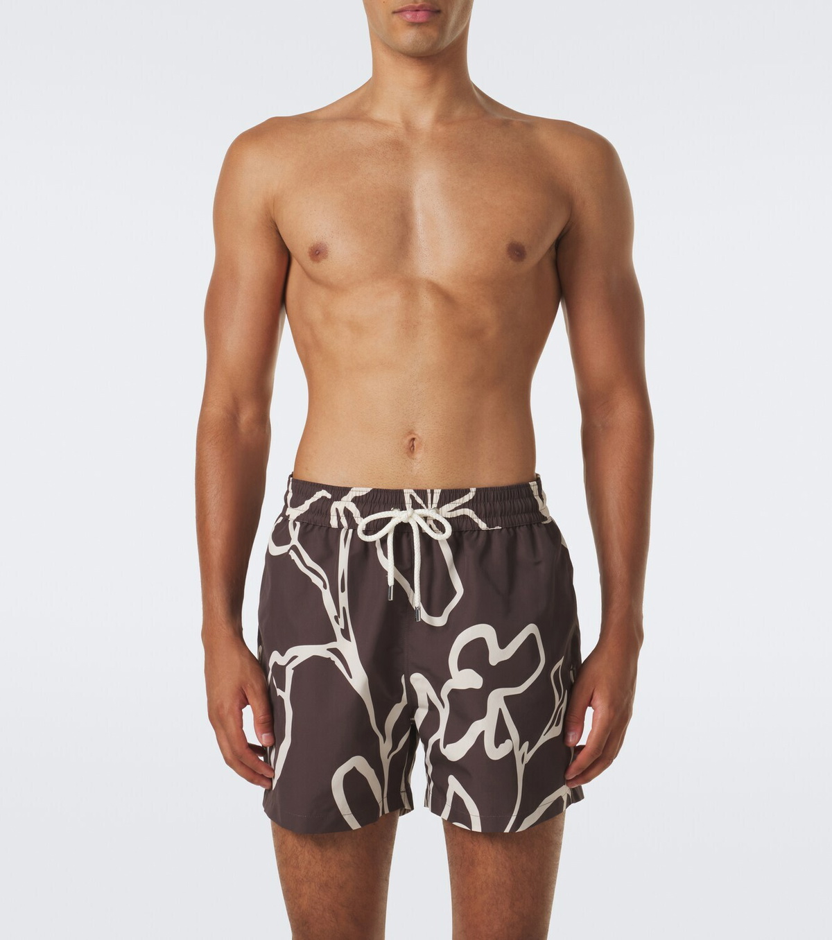 Frescobol Carioca Rio printed swim trunks