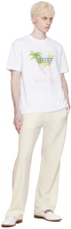 Casablanca White 'Tennis Club' Icon T-Shirt