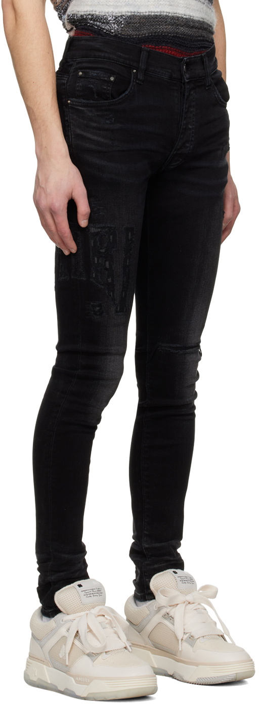 AMIRI Black Distressed Jeans Amiri