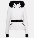 Goldbergh Hida faux fur-trimmed ski jacket