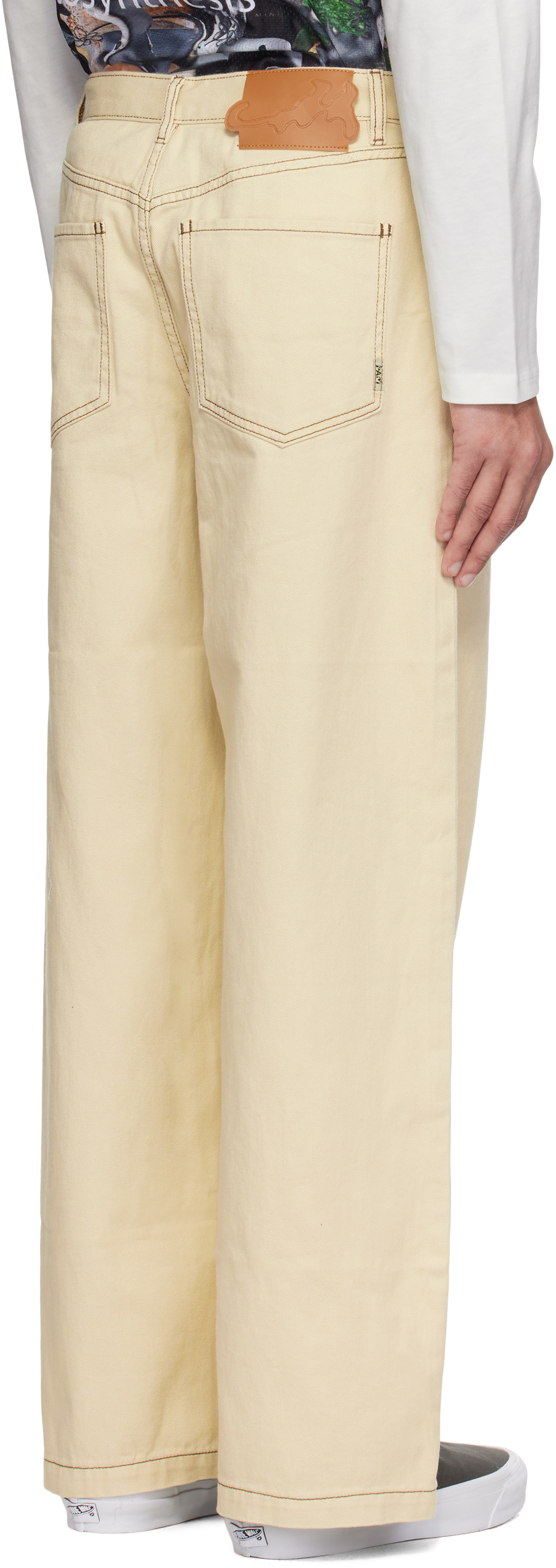 Perks and Mini Beige Alto Jeans