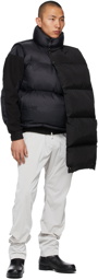 HELIOT EMIL Black Polar Fleece Jacket