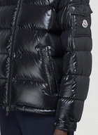 Detachable Hood Padded Down Jacket in Black