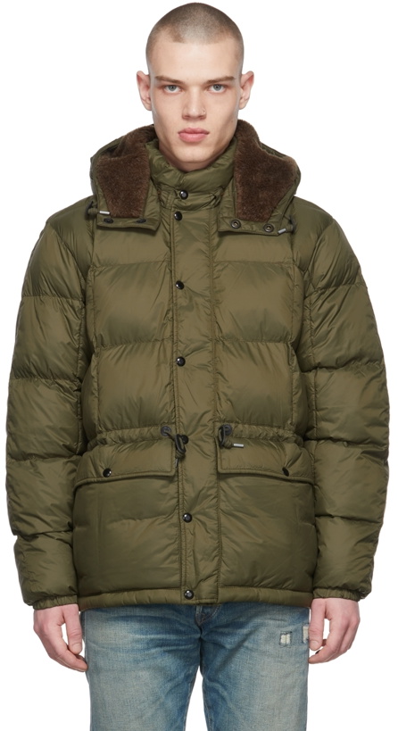 Photo: RRL Khaki Quilted Jacket