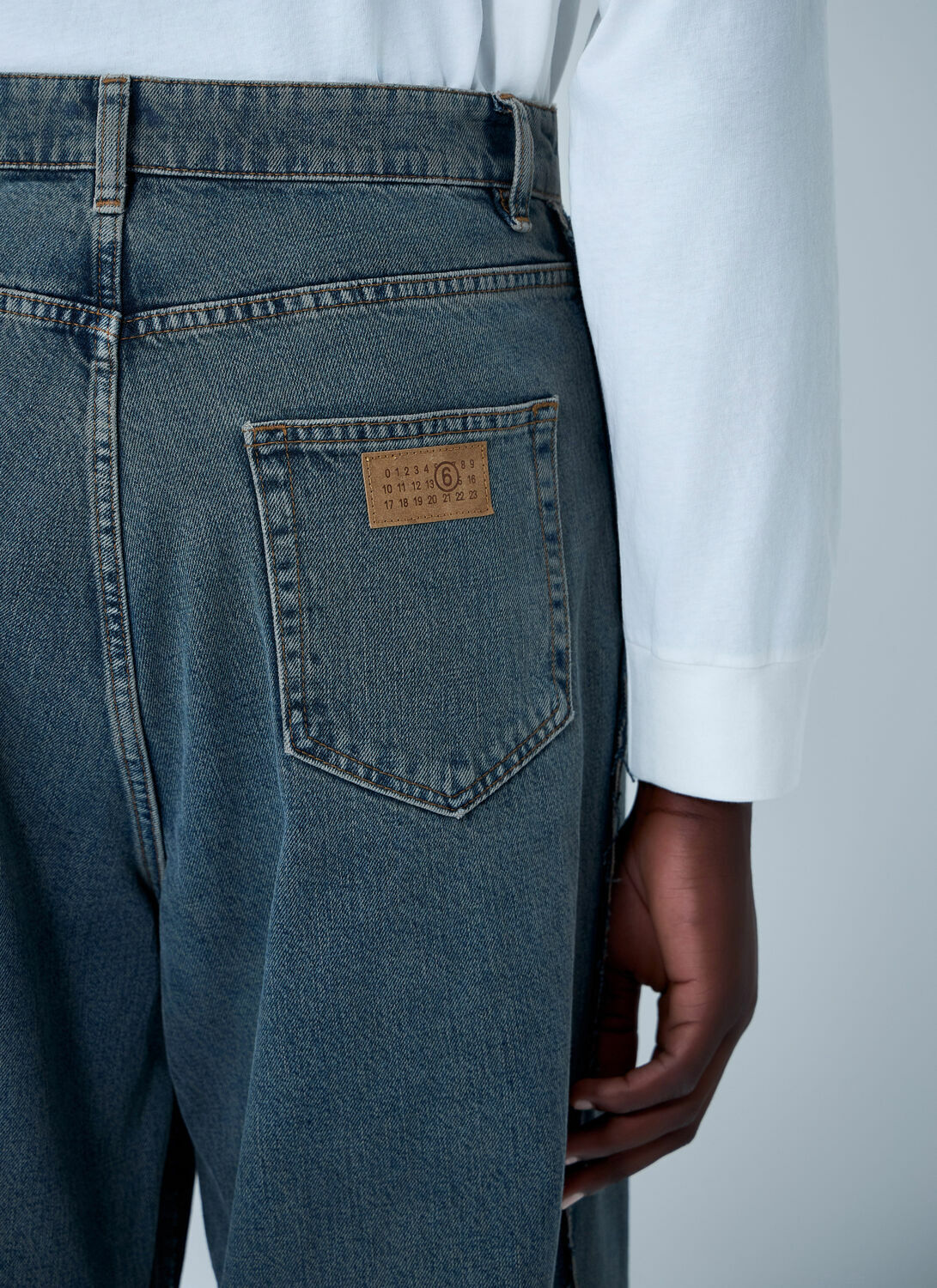 MM6 Maison Margiela Five-Pocket Jeans