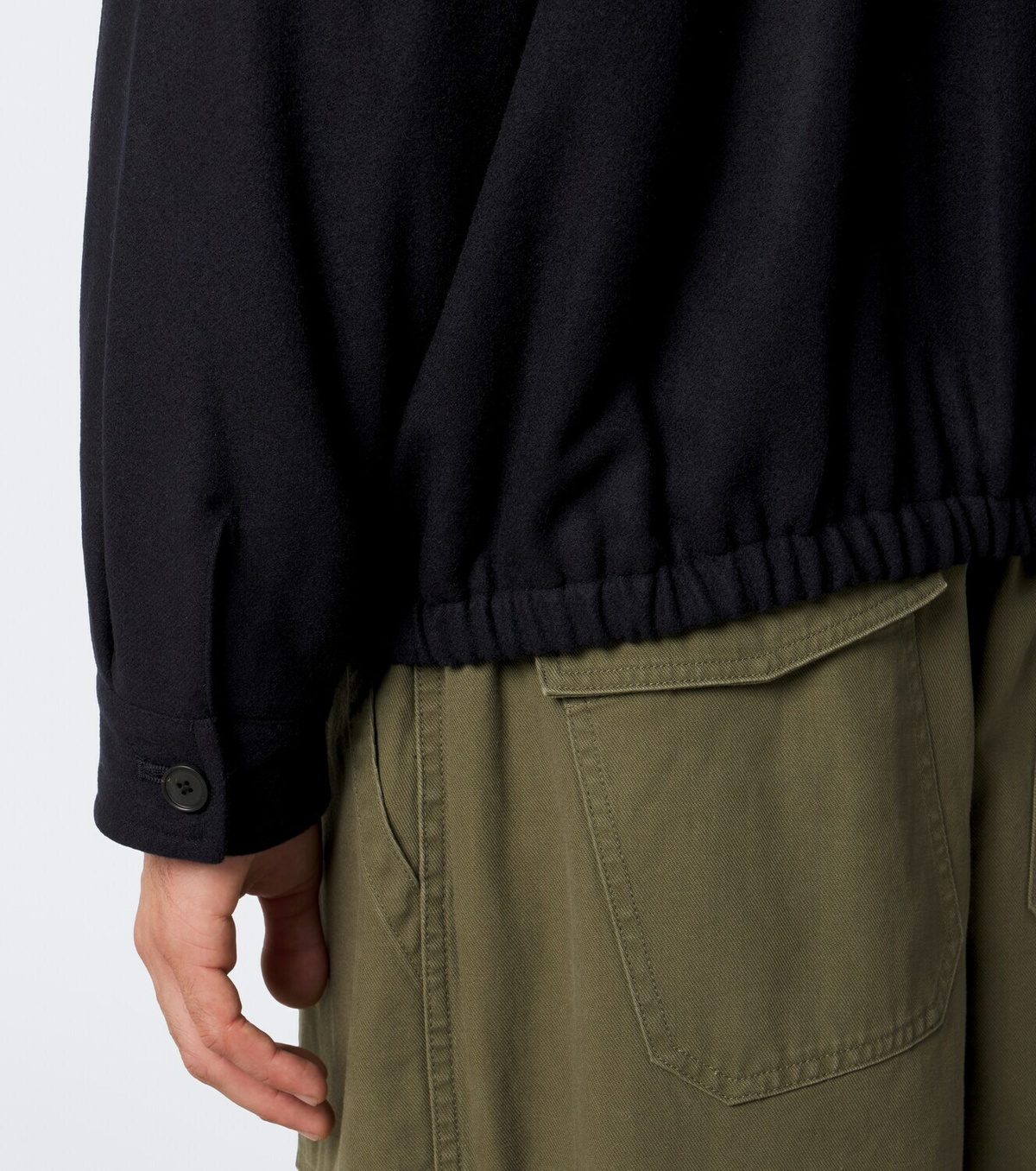 A.Presse Cashmere blouson jacket