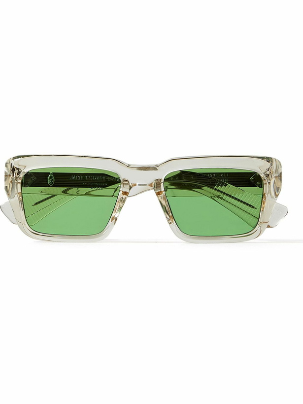 Photo: Jacques Marie Mage - Walker Rectangular-Frame Acetate Sunglasses