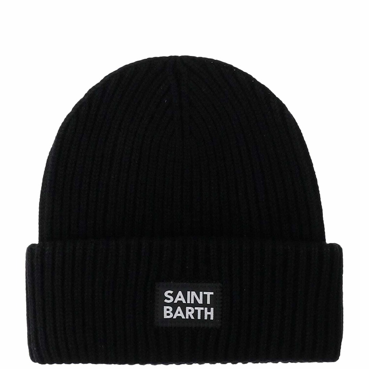 Photo: MC2 Saint Barth Wool Blend Beanie With Logo
