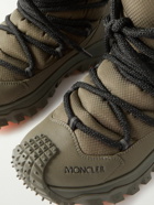 Moncler - Trailgrip Après Rubber-Trimmed GORE-TEX® Ripstop Boots - Green