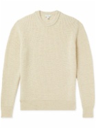 Sunspel - Ribbed Wool Sweater - Neutrals