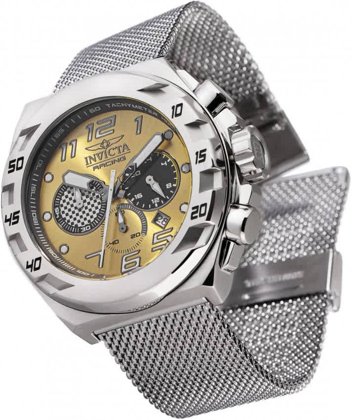 Invicta Racing Chronograph GMT Quartz Mens Watch 47199
