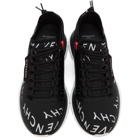 Givenchy Black Refracted Logo Spectre Runner Sneakers