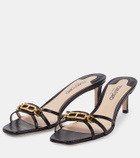 Tom Ford Whitney printed leather mules