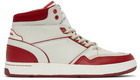 PS by Paul Smith Red & White Lopes Sneakers