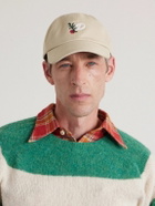 Drake's - D Flower Embroidered Cotton-Twill Baseball Cap
