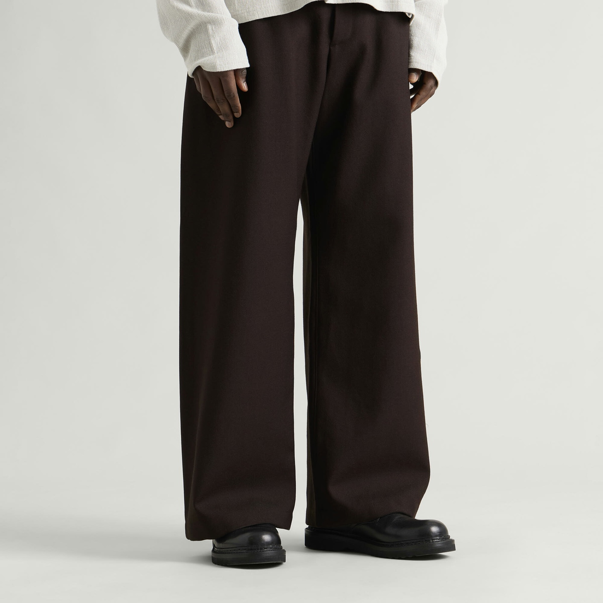 Our Legacy Men's Issue Wool Bridge Chino in Deep Pangoa