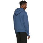 Off-White Blue Logo Hoodie