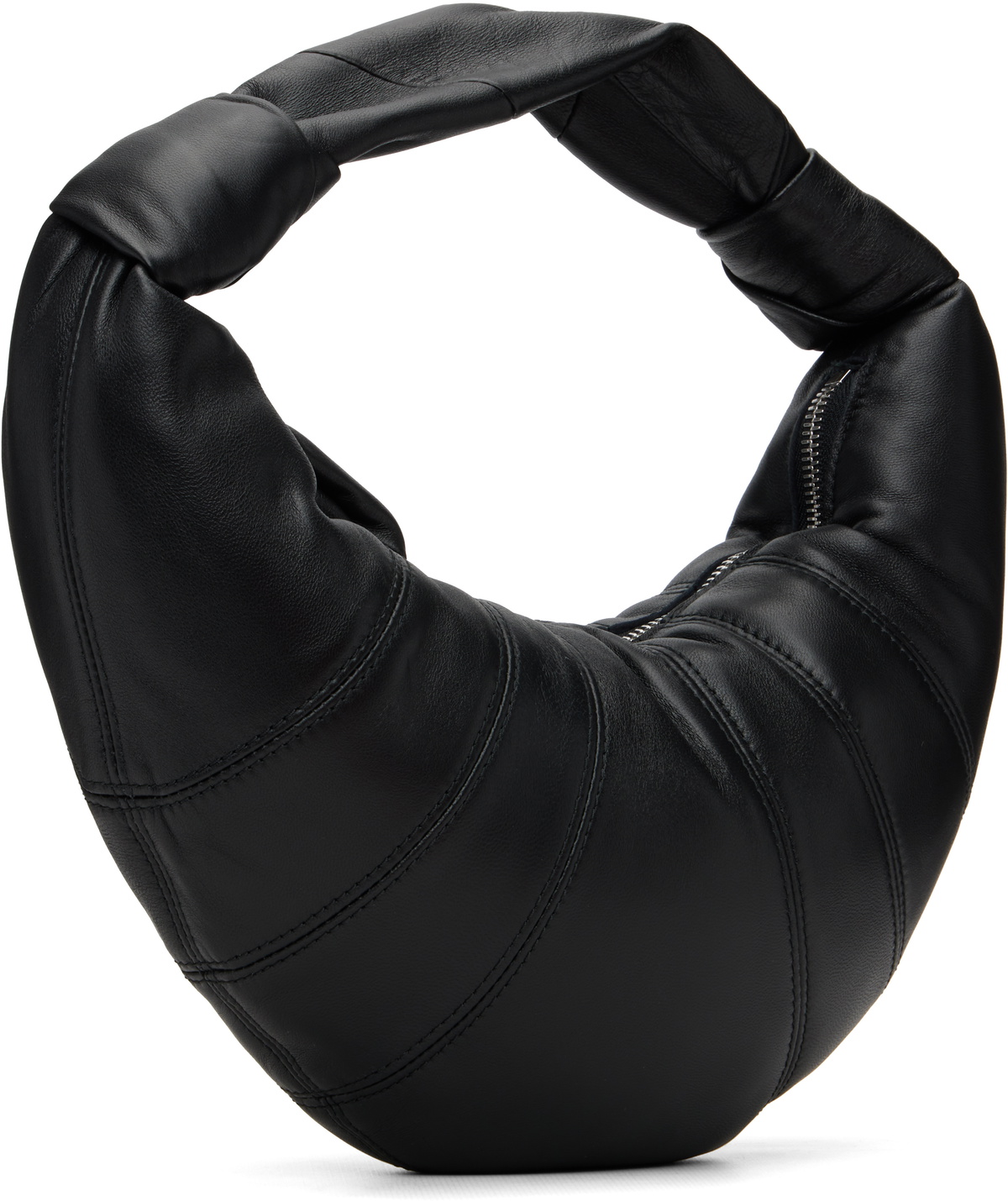 LEMAIRE Black Mini Fortune Croissant Bag Lemaire