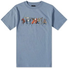 Pass~Port Men's Take Care T-Shirt in Stonewash Blue